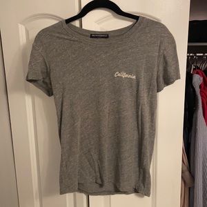 Gray t-shirt from Brandy Melville